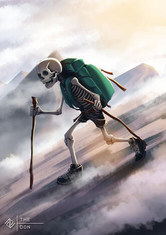 Skeleton Hiker